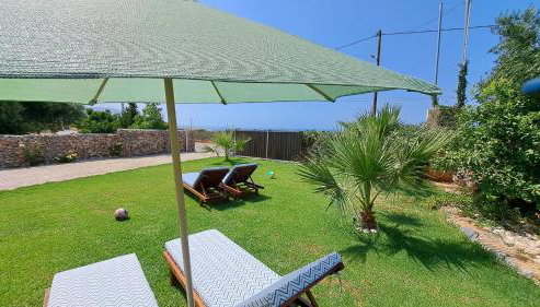 Villa Christina - Foto 4, Garden, sunbed, Garden view