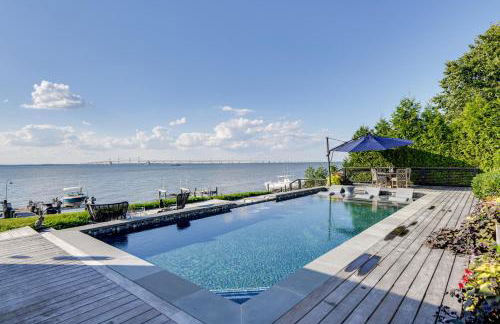 Pool and Stunning Water Views Kent Island Home! - Foto 27