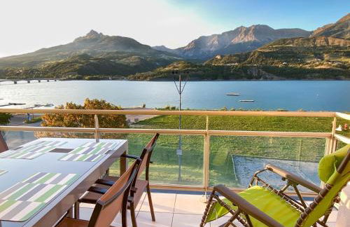 La terrasse au bord du Lac, vue panoramique lac et montagnes , 2 ch, linge et ménage inclus - Photo 12