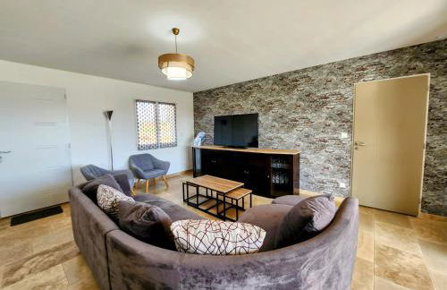 En Ardèche Villa de vacances l'Olympe climatisée avec sa piscine privée et chauffée - Foto 29