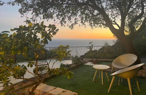 Appartement Eze Village proche Monaco fabuleuse vue mer et vieux village - Foto 11