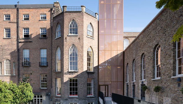 Esterno del Museo della Letteratura Irlandese