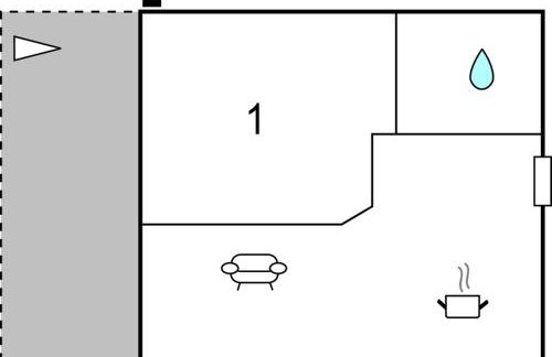 One-Bedroom Holiday Home In Gruda - Photo 25