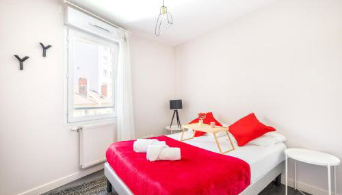 BnGo l Le Cocon Paisible PartDieu l Terrasse, 4p, 1ch, proche Gare PartDieu - Photo 3, towels