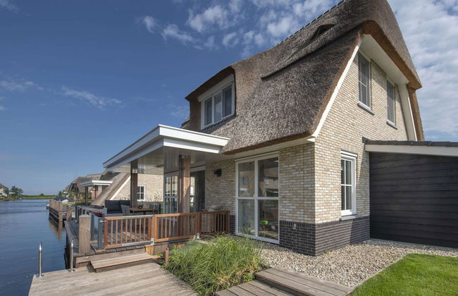 Chic Villa With a Fireplace at Tjeukemeer - Foto 19