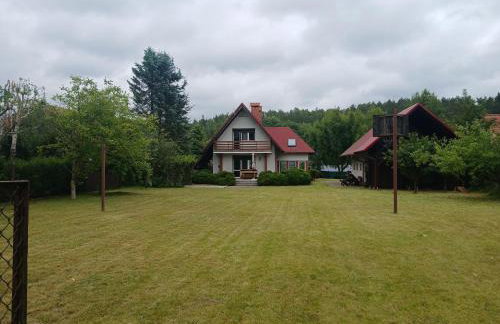 Willa na Kaszubach z wlasna linia brzegowa nad jeziorem 4 sypialnie ,ryby,grzyby - Foto 26