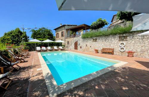 Luxurious Umbrian Retreat for 10 With Private Terrace and Pool - Foto 58
