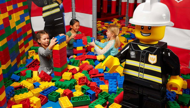 Play with massive LEGO pieces