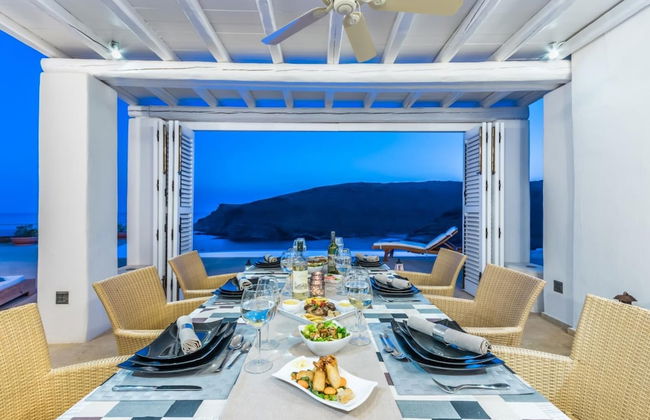 Inviting 8-bed Villa in Ermoupoli - Villa Blueros - Foto 26