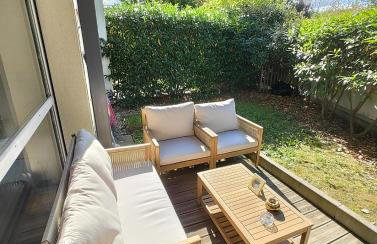 T2 cosy à Saint-Julien-en-Genevois, jardin privatif et parking - Foto 12