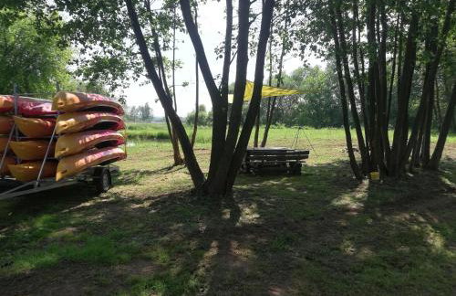 Agroturystyka domki nad rzeką Bałtów kajaki rowery klima basen ryby full - Foto 31