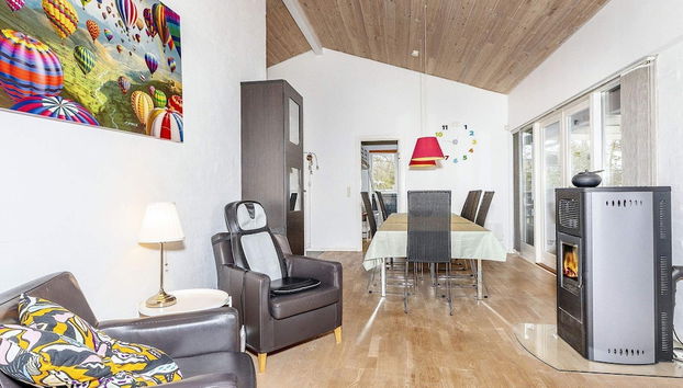 8 Person Holiday Home in Hals - Foto 5, Zona de estar