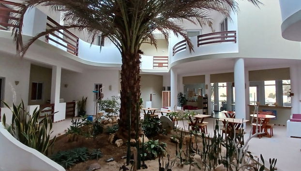 Zona de estar del vestíbulo