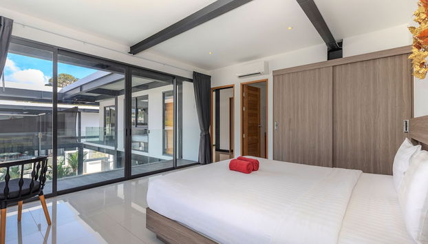 Loft-Style 4BR Salt Pool Villa Sunset 6 - Foto 2, Habitación