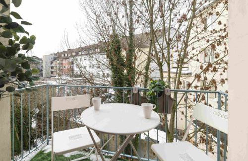 Zentral für 6 Nähe Messe & Hbf mit Balkon und WLAN - Foto 9