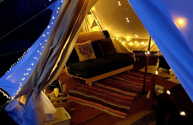 6m Emperor Tent, Near Whitby, With log Burner - Foto 20