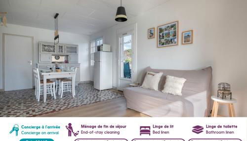 Appartement pour 4 avec grand jardin - Foto 3