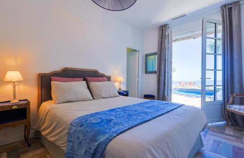 Mas provençal avec piscine chauffée, tennis, pétanque, vue mer, 20 min St Tropez - Foto 42