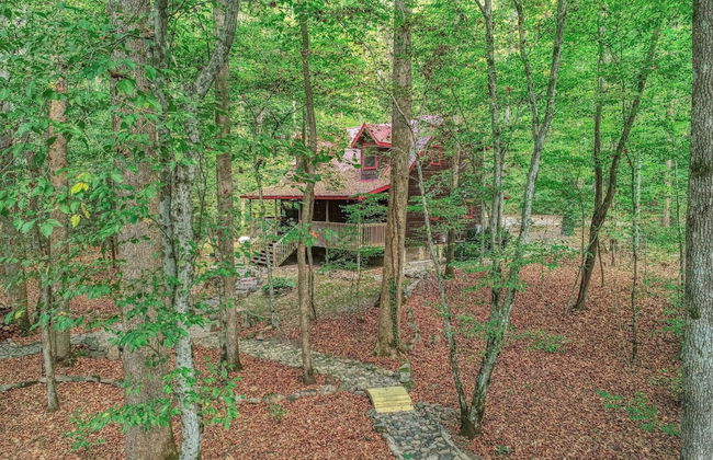 Elk Run On Cosby Creek - 2 Bedrooms, 2 Baths, Sleeps 7 Cabin by RedAwning - Foto 35