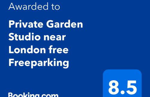 Private Garden Studio near London free Freeparking - Foto 12