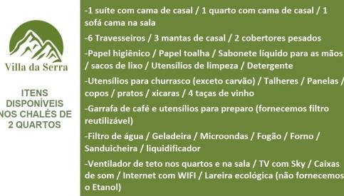 Villa da Serra chalé Ibitipoca - 700m do centrinho - Foto 4