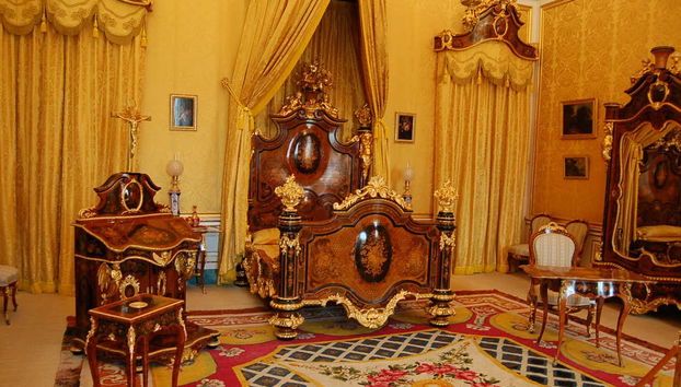 Una delle sale del palazzo