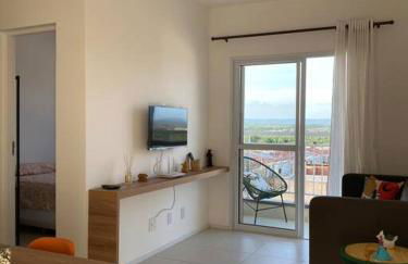 Apto completo com 02 quartos climatizados, estacionamento e portaria 24 horas, próximo ao Aeroporto! - Foto 16