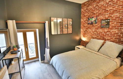 Big Apple - Studio paisible - parking gratuit - 2 personnes - Village Vaux 3 minutes Auxerre - Foto 8