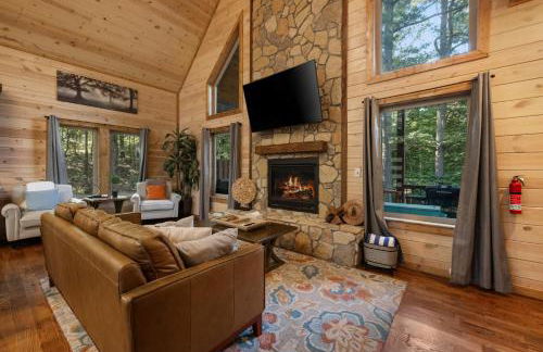 Cozy Cabin with Hot Tub, Fire Pit and Arcade Games - Foto 28
