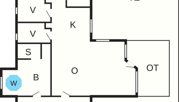 4 Star Holiday Home in Idestrup - Foto 3, Plano