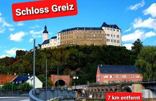 Ferienwohnung "Blick Mylau" - Nähe Freizeitpark Plohn & weltgrößter Ziegelsteinbrücke - Foto 49