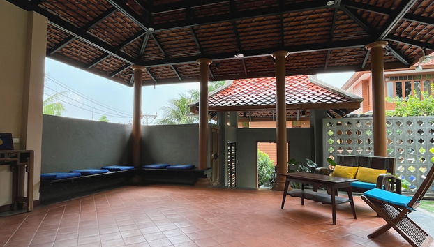 Zona de estar del vestíbulo