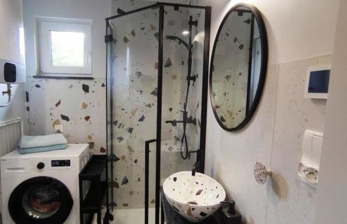 Ślusarnia-domek z sauną i balią nad jeziorem, Kaszuby - Foto 17