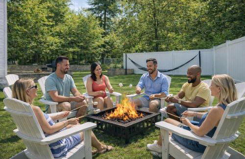 Luxury Villa with Hot Tub, Two Fire Pits, King Bed Suite, Game Room & Fenced Yard - Foto 49