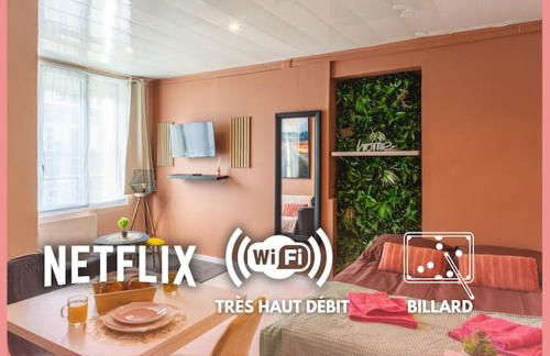 L'IMPERIAL - NETFLIX I BILLARD I WIFI I CENTRE-VILLE - Cosy & Confort & Design - Foto 1