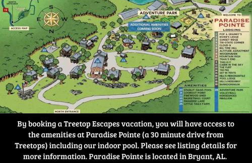 The Lumber Jack Pine Treehouse at Treetop Escapes - Foto 47