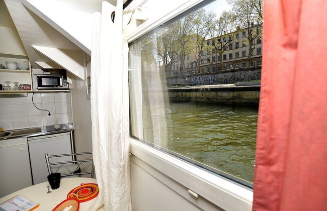 Studio Péniche Centre Lyon Insolite - Foto 24