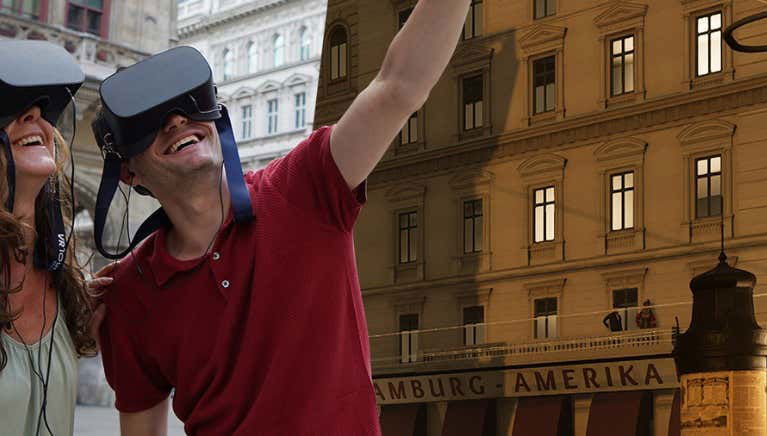 Tour di Vienna con visori per la realtà virtuale