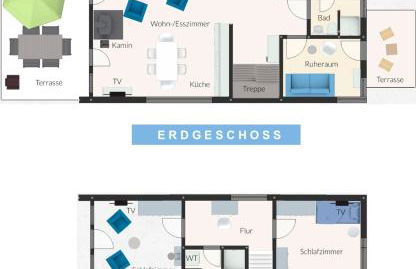 Ostsee - Reetdachhaus Nr 10 "Reethus Sonnendüne" im Strand Resort - Foto 19