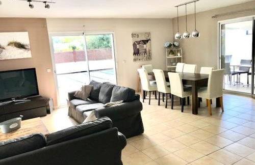 Maison piscine 4 ch Carcans Médoc Bassin Arcachon - Foto 51