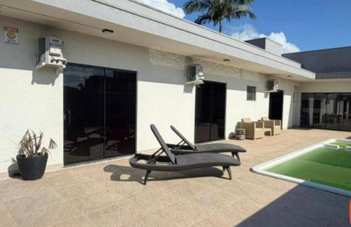 Casa ampla com piscina espaçosa para temporada em Itapoá SC - Photo 13