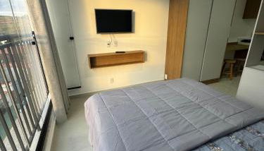 Studio lindo com ar condicionado e piscina - Bela Vita - 309 - Foto 3