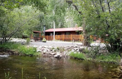 Fantastic Mountain Cottage with a Hot Tub on Beautiful Chalk Creek in Nathrop, Colorado - Foto 23