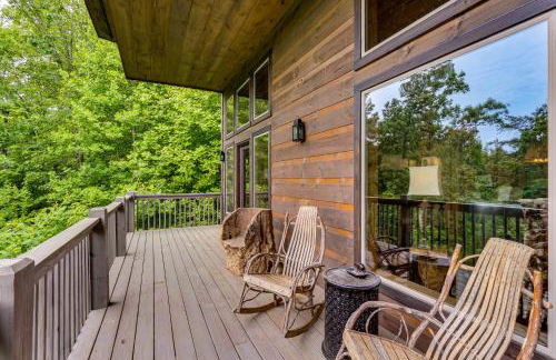 2 Decks, Grill, Hot Tub Mountain Cabin in Murphy - Foto 28