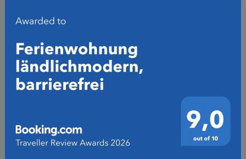 Ferienwohnung ländlichmodern, barrierefrei - Foto 14