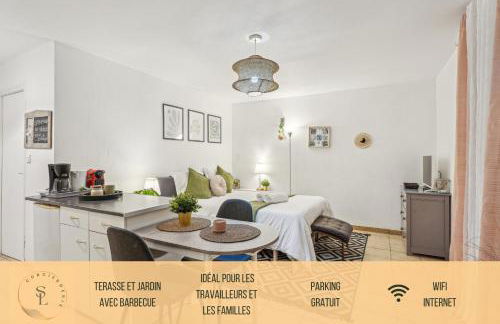 Studio garden and serenity, near Eurexpo and GroupamaStadium - Foto 29