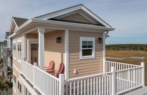 Second Row Stunning Ocean and Marsh Views - Foto 18