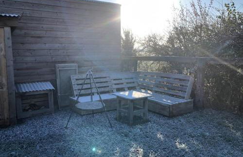 Private Shepherds hut with Castle view - Foto 39