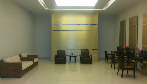 Zona de estar del vestíbulo