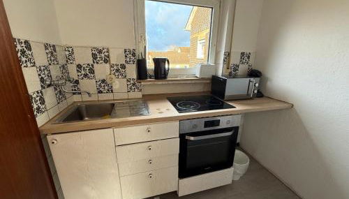 FeWo 4P Küche Bad - Foto 2, stove, toaster